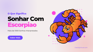 Sonhar Com Escorpiao