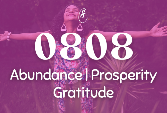 0808 Angel Number Meaning - Abundance, Prosperity, Gratitude