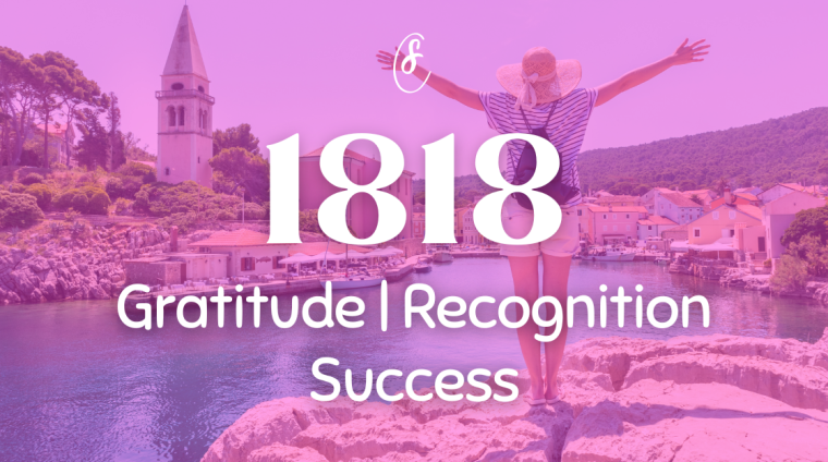 1818 Angel Number Meaning - Gratitude | Recognition | Success