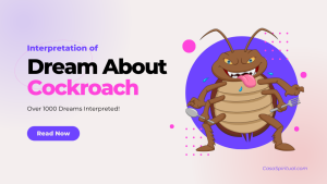 Interpretation of Dream about Cockroach